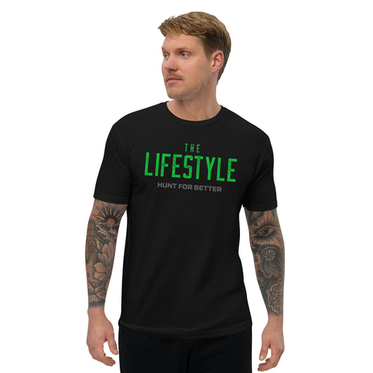 Man posing with The Lifestyle T-Shirt