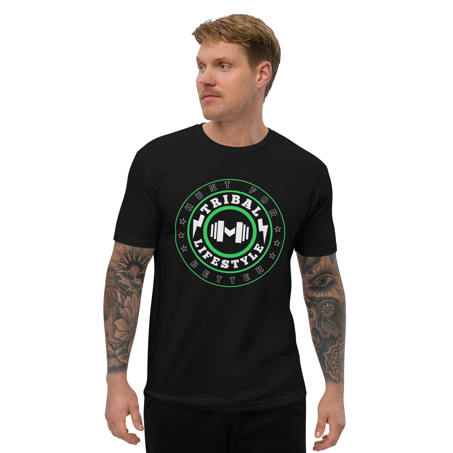 Thunder Bolt Next Level Fitted T-Shirt