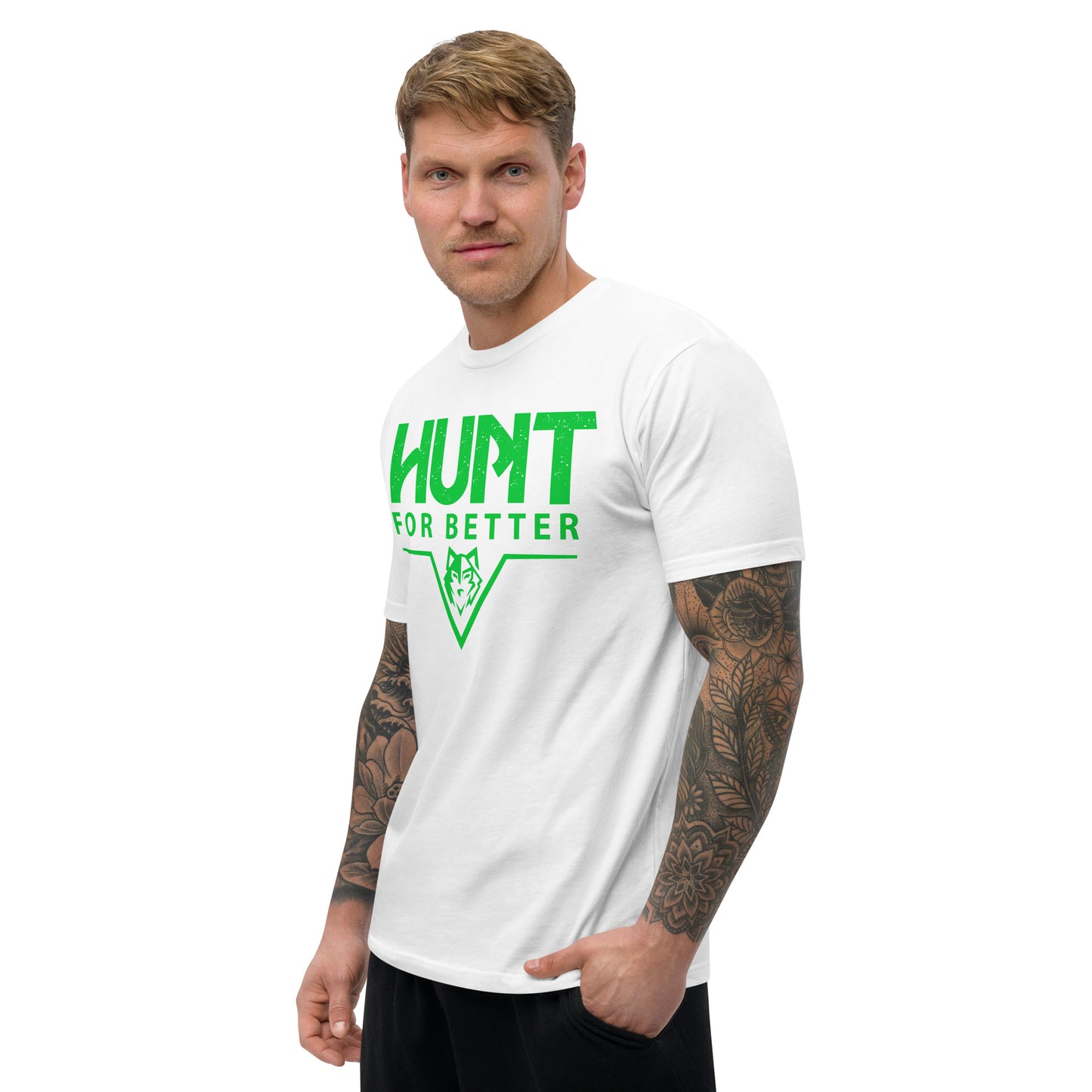 The Big Hunt Next Level Fitted T-Shirt